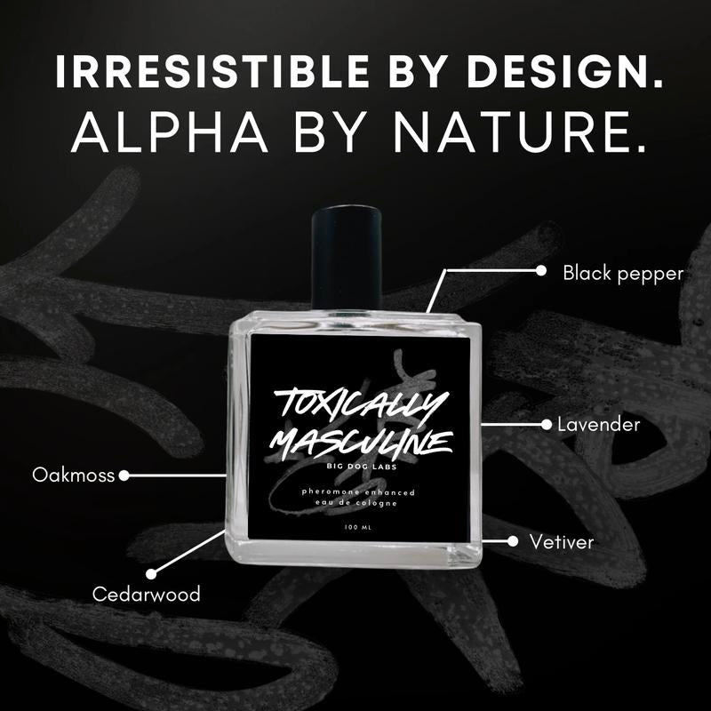 Toxically Masculine - Pheromone Infused Eau De Cologne (100 Ml)