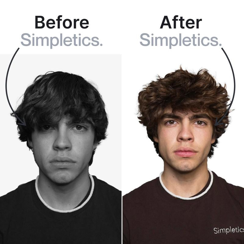 Simpletics Sea Salt Spray | Texturizing Haircare for Fluffy, Voluminous Hair | Phthalate, Paraben & Sulfate-Free | 5 Simple Ingredients | Lightweight Hold & Natural Texture | 8Oz